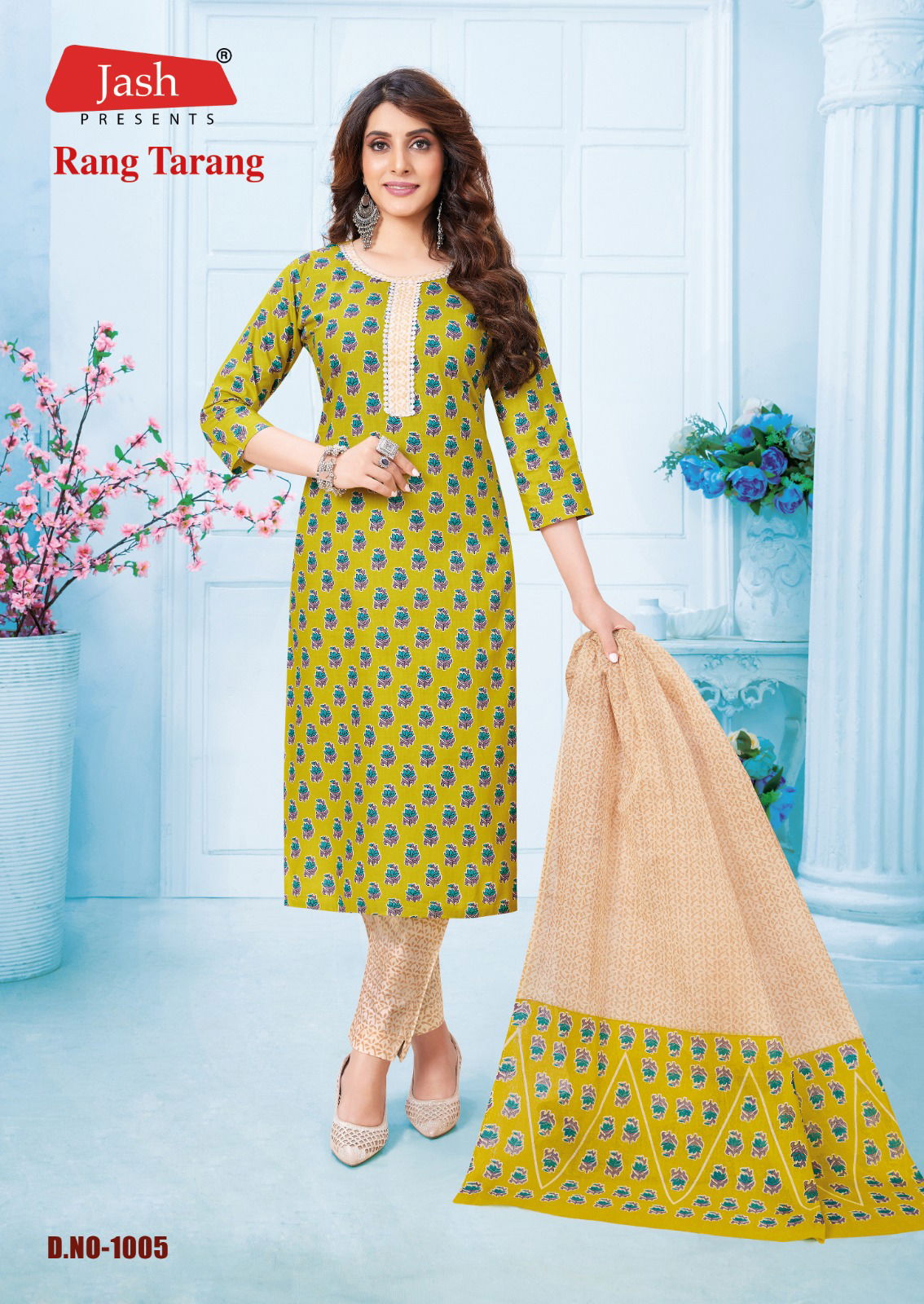 Rang Tarang By Jash Readymade Cotton Salwar Suits Catalog
